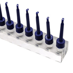 AMLESO transparent acrylic stand offers durable, lightweight support for gear.