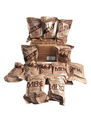 Ammo Can Man MRE Case interior view, organized rations for quick access