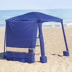 AMMSUN Beach Cabana top vent improves airflow for a cooler canopy.