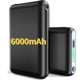 Amortherapie battery 5V 6000mAh front view demonstrates extended warmth for outdoor use