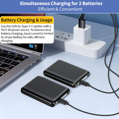 Amortherapie Type-C charging provides quick, convenient recharging