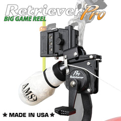AMS Bowfishing Big Game Reel USA-made, durable construction for demanding waters.