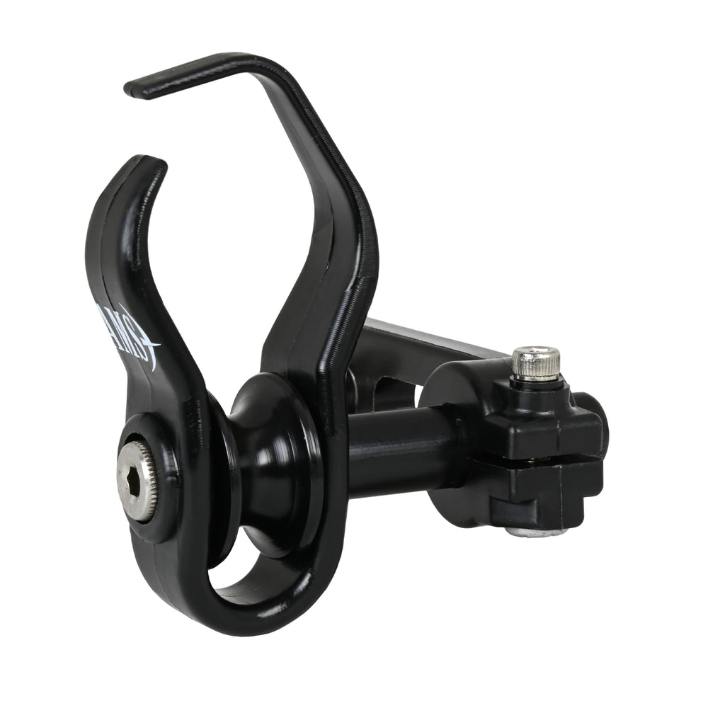 AMS Bowfishing Tidal Wave Arrow Rest front view highlights rugged reliability for fast shots.