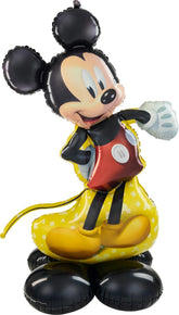 Amscan Mickey Mouse Forever Airloonz balloon, 52-inch foil, ideal for eye-catching bouquets.