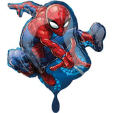 Amscan Spider-Man foil balloon for exciting superhero party decor.
