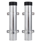 AMYSPORTS steel wall rod holder mounted on boat side
