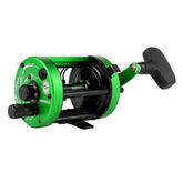 ANCIENT MARINER GEM catfish reel with round design and 40lb drag for heavy battles