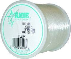 ANDE A18-30C premium mono on spool, versatile for main line or leader use