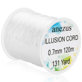 Anezus heavy-duty fishing wire 0.7 mm clear, 131 yards