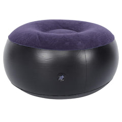 Anggrek inflatable chair in compact deflate form for quick packing.