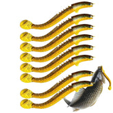 Angler Dragon Loach Lure topwater action attracts bass with lifelike motion