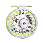 Angler Dream fly reel with large arbor for fast line pickup and smooth casts