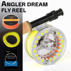 Angler Dream line combo setup ready for instant fishing