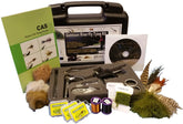 Anglerhaus Fly Tying Tool Kit with carrying case and vise