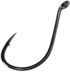 Angler's Grotto octopus hook close-up highlights a sharp point for reliable hookups.