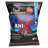 Ani-X Scent Attractant bags ready for deployment to lure deer to a target spot