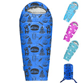 ANJ Outdoors KidzAdventure mummy bag outer shell illustrates durable fabric for kids’ outdoor camping.