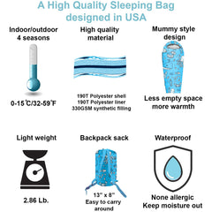 ANJ Outdoors KidzAdventure compact backpacking design for easy kid travel