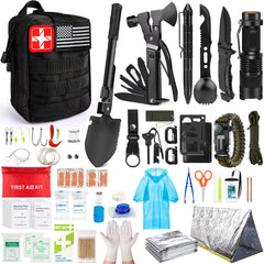 ANJIME Survival Kit 222pcs overview highlights comprehensive outdoor readiness