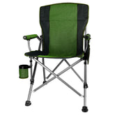Anmiro folding camping chair with cup holder, sturdy 400 lb capacity for reliable outdoor seating.