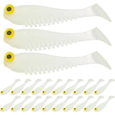 Anneome glow-in-the-dark fishing lures ready for night fishing.