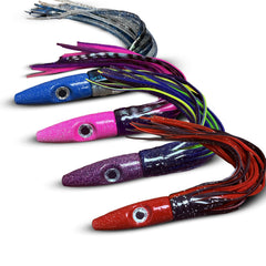 Anodized Plomerito Wahoo Lure - Blue, 11 inches, great for Tuna Mahi and Wahoo