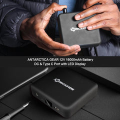 ANTARCTICA GEAR carbon fiber heating elements delivering rapid heat across core areas