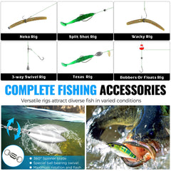 Premium anti-corrosion stainless steel fishing gear