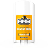 Anti Monkey Butt Anti-Chafing Stick packaging showcases mess-free design for quick on-the-go use.