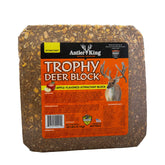 Antler King Trophy Deer Block 20lb with apple flavor attracts deer over longer seasons.