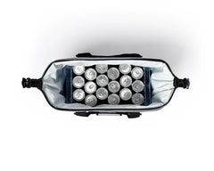 AO Coolers Expedition Carbon Soft Cooler removable shoulder strap enables comfortable carrying.