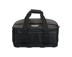 AO Coolers Stow N Go Carbon soft cooler with ice inside demonstrates long-lasting chill