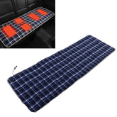 aoaoy USB heated pad inside sleeping bag for winter camping warmth