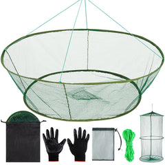 Aodaer foldable drop net 39.4 inch in storage position