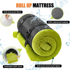 Aodisman sleeping pad waterproof back coating blocks moisture for cleaner rest