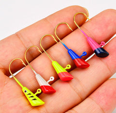 AOHRO KTGCOZS jig heads close-up showing 3D eyes.