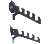 AOHRO KTGCOZS 2-pack rod holders with suction cups on car window for secure transport