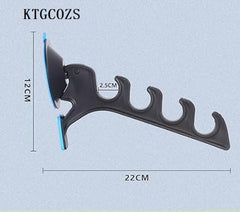 AOHRO KTGCOZS suction cup attachment on car window showing easy mounting