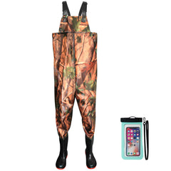 Aollerfilery bootfoot chest wader front view for men and women M11