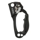 Aomiun climbing hand ascender with ergonomic handle for secure one-handed use.
