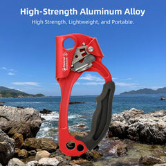 Aomiun ergonomic rubber handle enhances grip during extended ascents