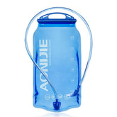 AONIJIE hydration bladder front view with slim backpack fit