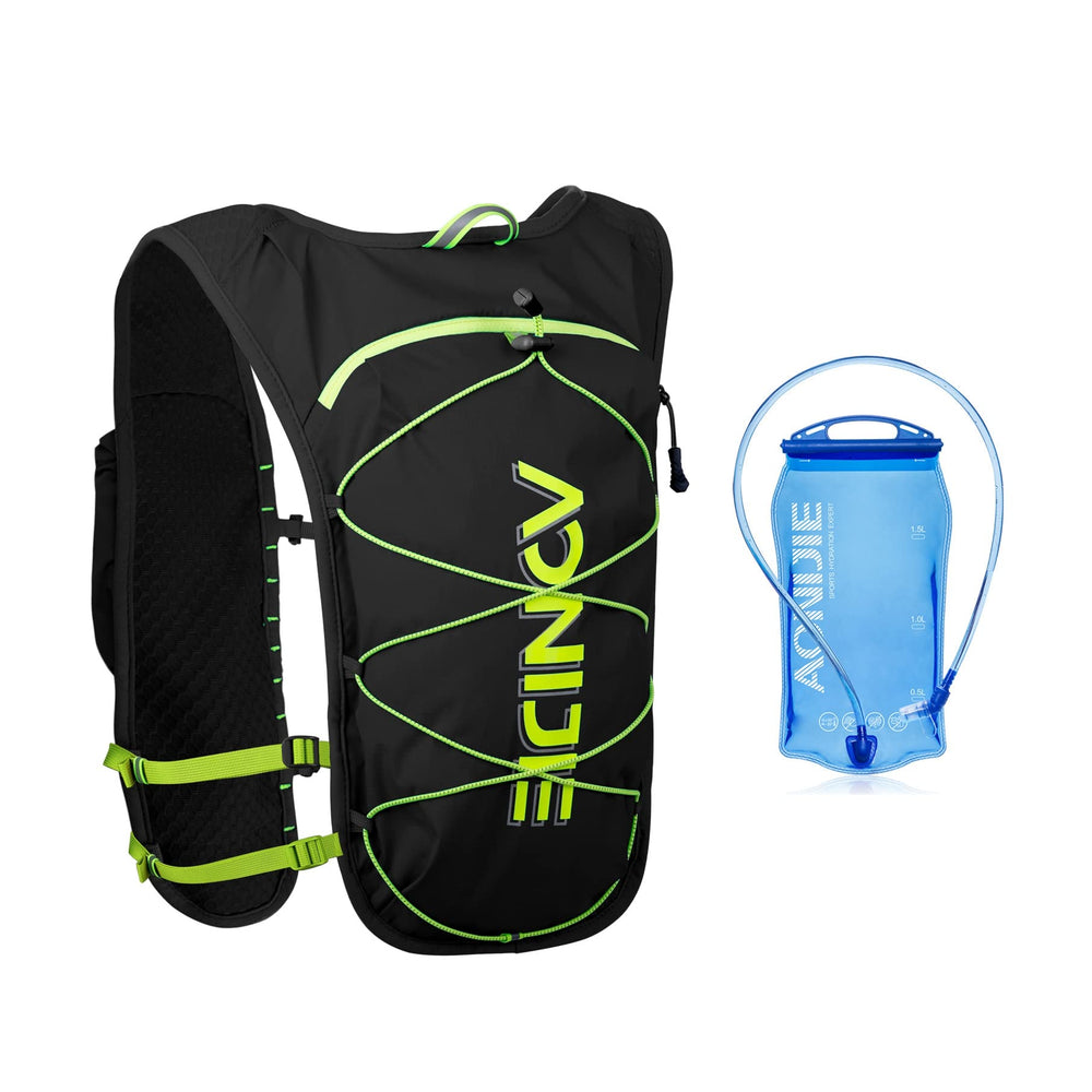 AONIJIE 5L hydration pack front view, ultralight design for long runs