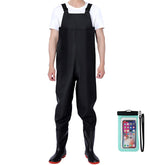 Aosethefrt chest waders with double-sealed seams for leak-free performance.