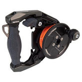 Apeks Lifeline Ascend Reel 30m grey with forged aluminum handle and high grip rubber for durable underwater use.