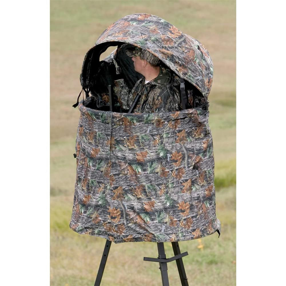 Apex Tripod Treestand compatibility with the Cover-All Blind Kit