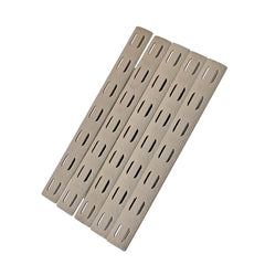 APLUSGEAR non-slip polymer rail surface offers enhanced grip for reliable handling.