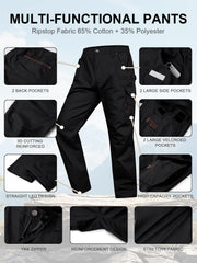 Apotemis mens ripstop cargo pants 13-pockets layout showcases versatile storage during outdoor missions