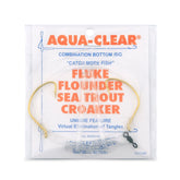 AquaClear FW-1A bottom rig with gold clear finish for smooth casting.