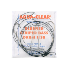 Aqua-Clear Hi-Lo Bluefish Wire Rig with 3/0 Nickel Hooks